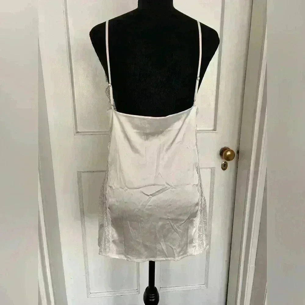 BNWT  Carinaca White Camisole Top Size Small - Picture 7 of 7